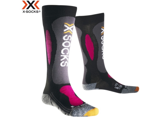 Термоноски лыжные X-Socks Ski Carving Silver Lady