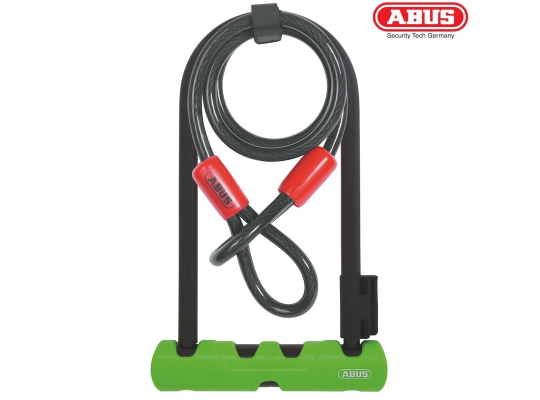Велосипедный замок ABUS Ultra 410 + Cobra Cable
