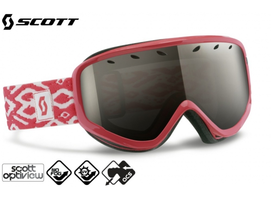 Лыжная маска Scott Capri coral pink