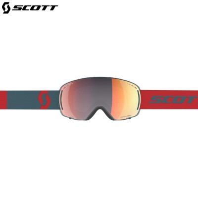 Лыжная маска Scott LCG Compact neon red