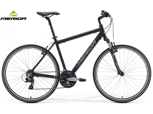 Кроссовый велосипед Merida Crossway 10-V 2016 matt black