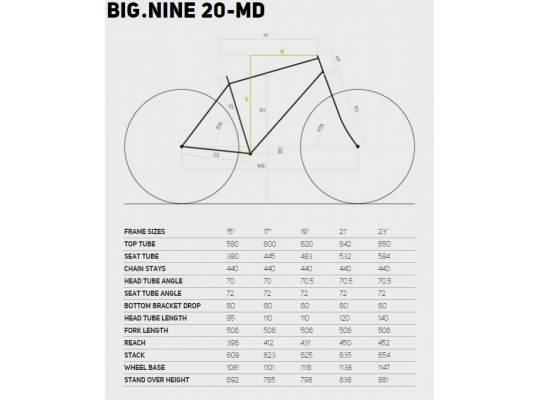 Велосипед Merida Big.Nine 20-MD 2016 matt black