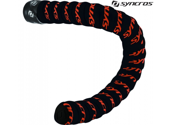 Обмотка на руль Syncros Premium Cork Gel black/neon orange