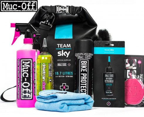 Набор для чистки велосипеда Muc-Off Team Sky Drybag Kit