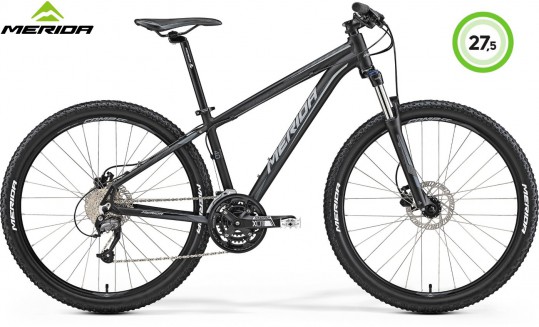 Велосипед Merida Big.Seven 40-D 2017 matt black