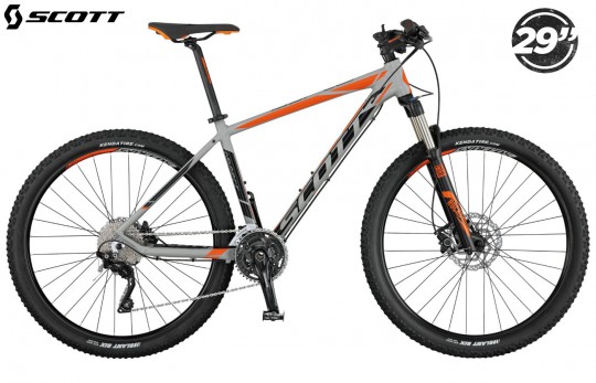 Горный велосипед Scott Aspect 910 2017 grey/black/orange