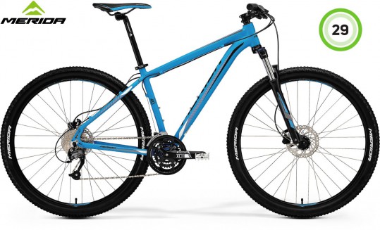Велосипед Merida Big Nine 40-D 2017 matt blue