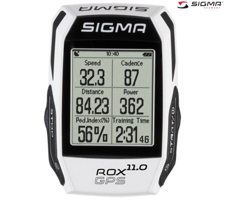 Велокомпьютер Sigma Sport ROX GPS 11.0 SET white