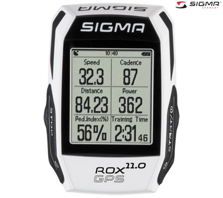 Велокомпьютер Sigma Sport ROX GPS 11.0 Basic white