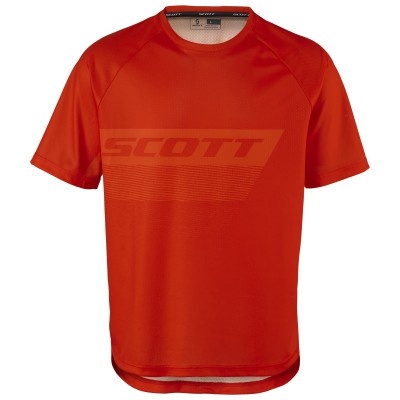 Велофутболка Scott Trail 40 fiery red/tangerine orange