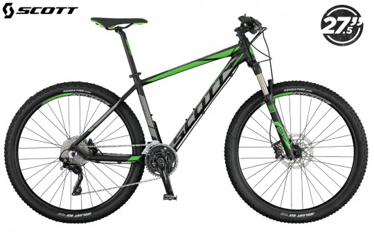 Горный велосипед Scott Aspect 710 2017 black/grey/green