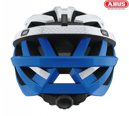 Велошлем ABUS In-Vizz Ascent blue comb