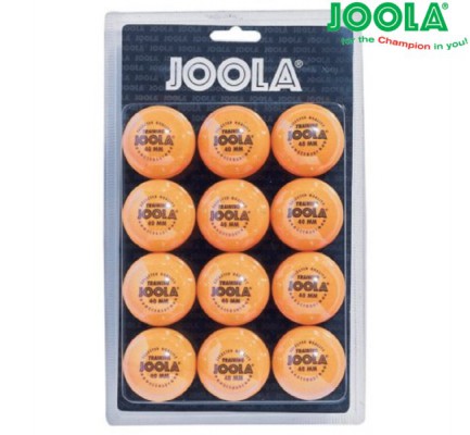 Мячи для настольного тенниса JOOLA Training 12 Balls orange