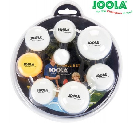 Мячи для настольного тенниса JOOLA Multisize Ballset