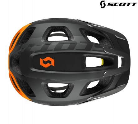 Велошлем Scott Vivo Plus black/orange flash