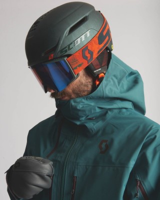 Лыжная маска Scott Shield желтая