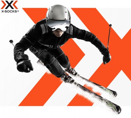X-Socks Ski Control 4.0 phyton yellow