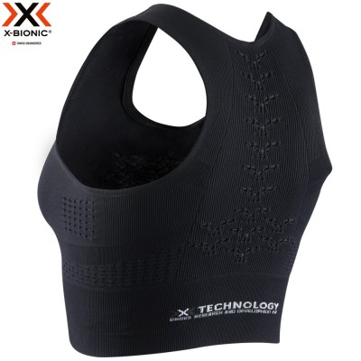 X-Bionic Energizer 4.0 Fitness Crop Top черный