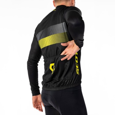 Scott RC Team 10 Long Sleeve 2024 черно желтая