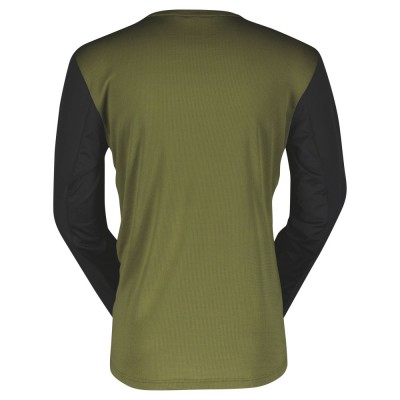 Scott Trail Vertic Long Sleeve 2024 зеленая