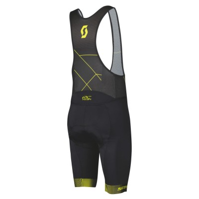 Scott RC Team Bibshorts 2024 черно желтые