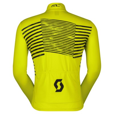 Scott RC Team Warm Graphics Long Sleeve 2024 желтая