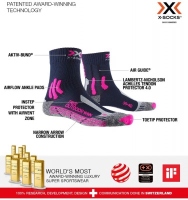 X-Socks Trek Outdoor Women темно синие