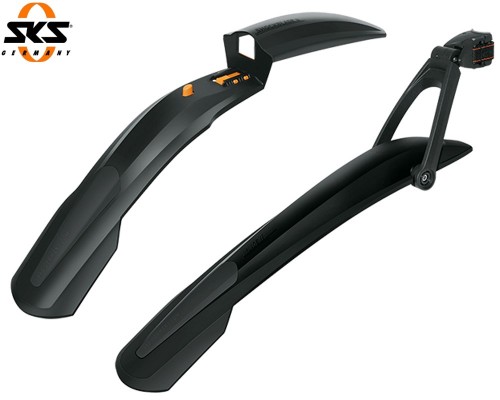 Комплект велосипедных крыльев SKS Shockblade II+SKS X-Blade II 26-27,5
