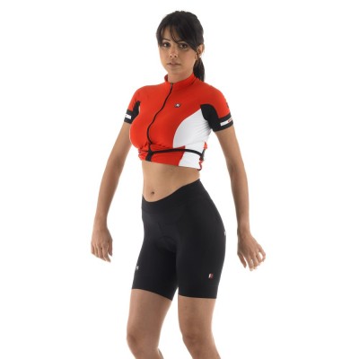 Велосипедные шорты без лямок Giordana FR Carbon Women