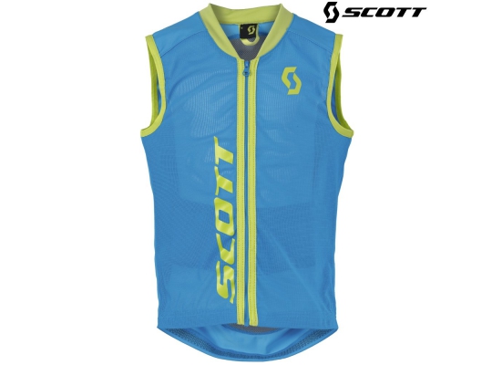 Детская защита на спину Scott Soft Actifit Junior Vest vibrant blue/green