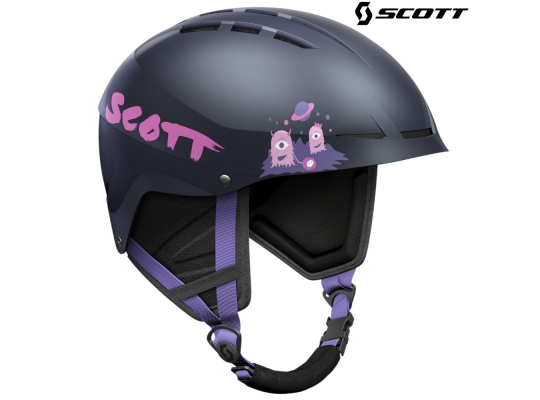 Детский горнолыжный шлем Scott Apic Junior black iris