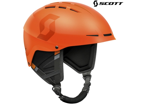 Горнолыжный шлем Scott Apic tangerine orange