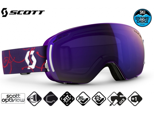 Лыжная маска Scott LCG Compact purple