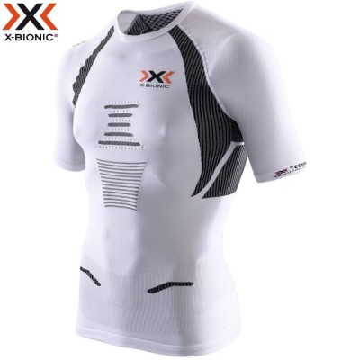 Мужское термобелье для бега X-Bionic The Trick Running Shirt Short Sleeves