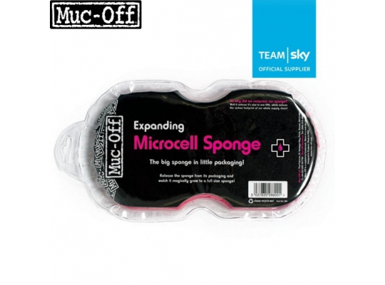 Мочалка для мойки велосипеда Muc-Off Expanding Microcell Sponge