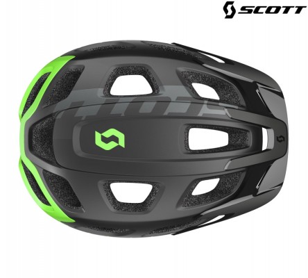 Велошлем Scott Vivo Plus black/green flash
