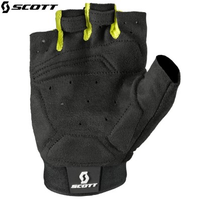 Велоперчатки Scott Essential SF Glove 2016 black/sulphur yellow
