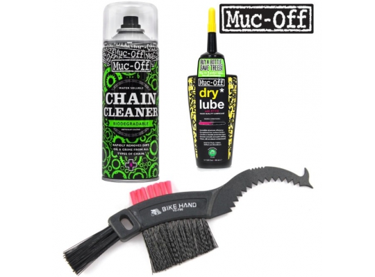 Набор для чистки велосипеда Muc-Off with chain brush