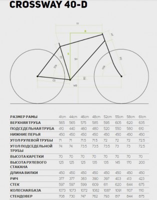 Велосипед Merida Crossway 40-D 2017 matt black