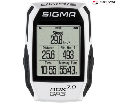 Велокомпьютер Sigma Sport ROX GPS 7.0 white