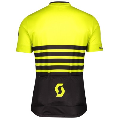 Велофутболка Scott RC Team 20 black/sulphur yellow