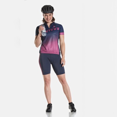 Женская велофутболка Scott Endurance 40 dark blue/orchid violet 2017