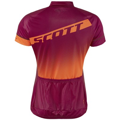Женская велофутболка Scott Endurance 40 plum violet/carrot orange 2017