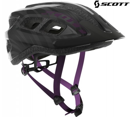Женский велошлем Scott Supra black/violet
