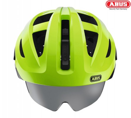 Велошлем ABUS In-Vizz Ascent green comb