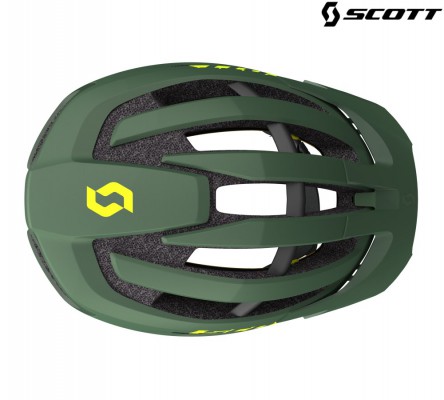 Велошлем Scott Fuga Plus dark green