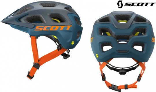 Велошлем Scott Vivo Plus blue/orange