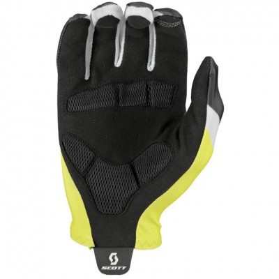 Велоперчатки Scott RC Team LF Glove black/sulphur yellow