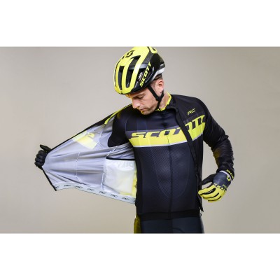 Велофутболка Scott RC Pro yellow 2018