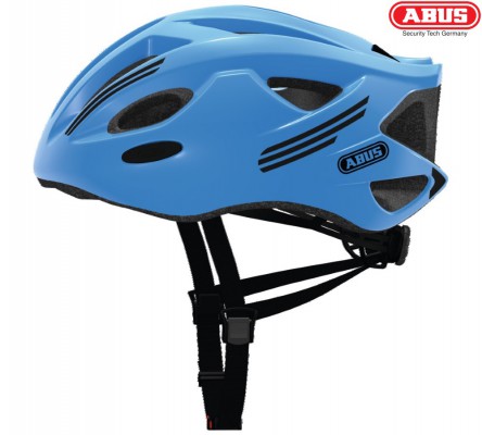 Велосипедный шлем ABUS S-Cension neon blue